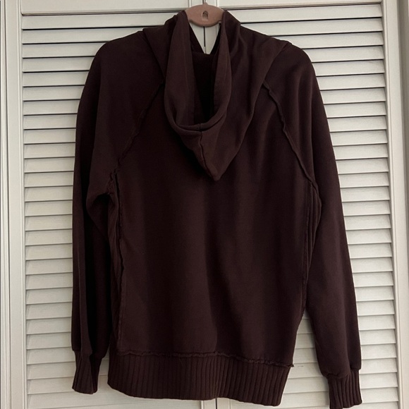 Project Social T Los Angeles Brown Oversized Hoodie Medium - Picture 4 of 8